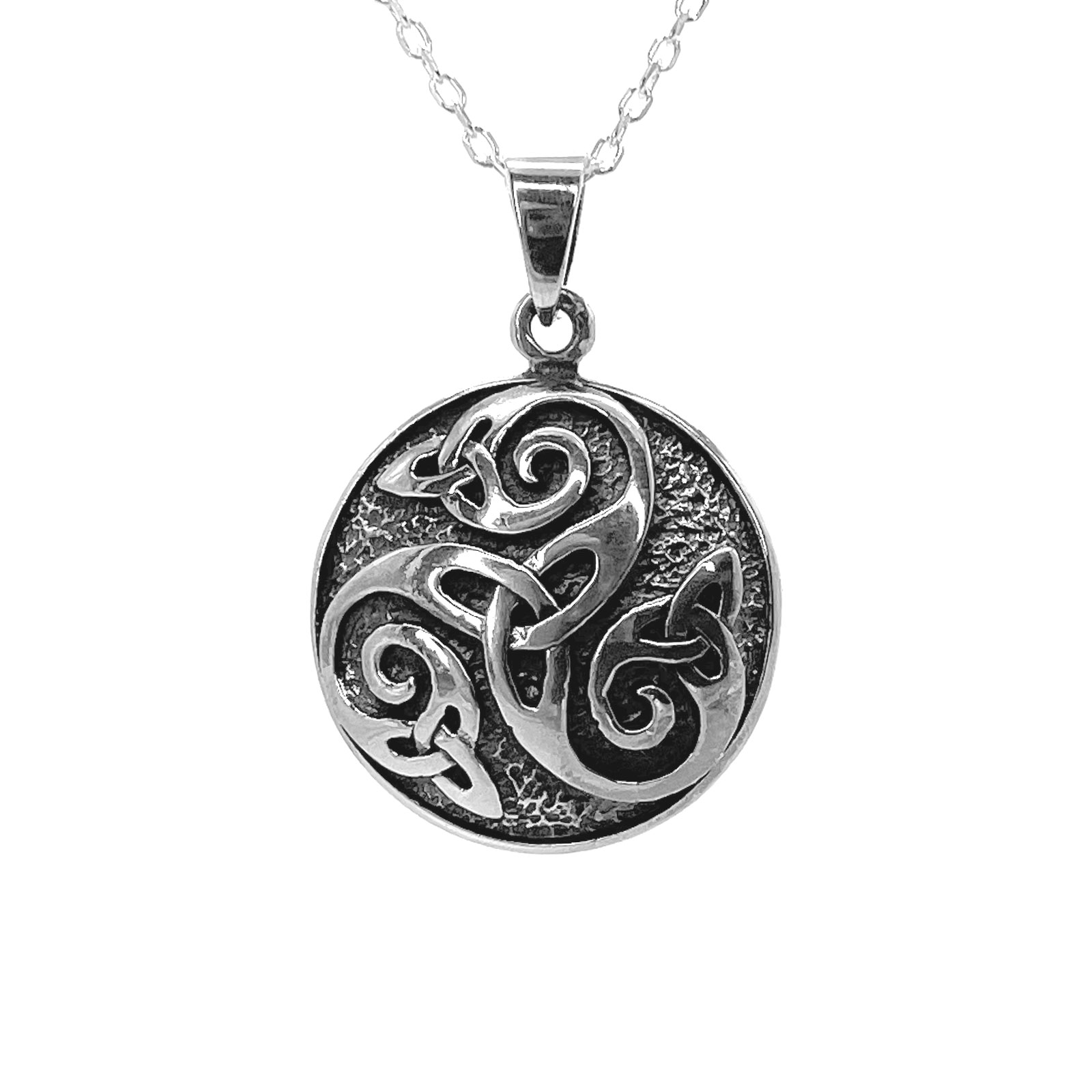 Viking Triskelion Sterling Silver Pendant » County Argyle